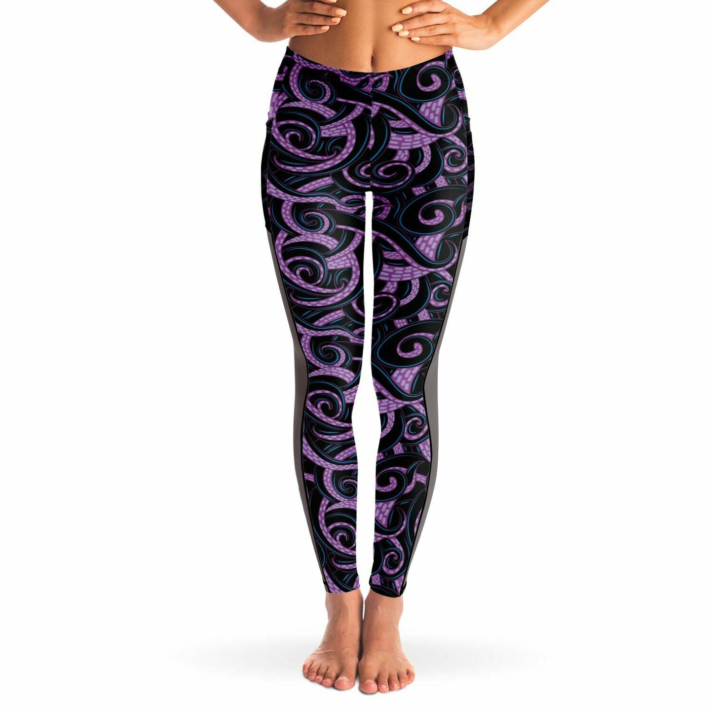Ursula Tentacles Mesh Pocket Legging