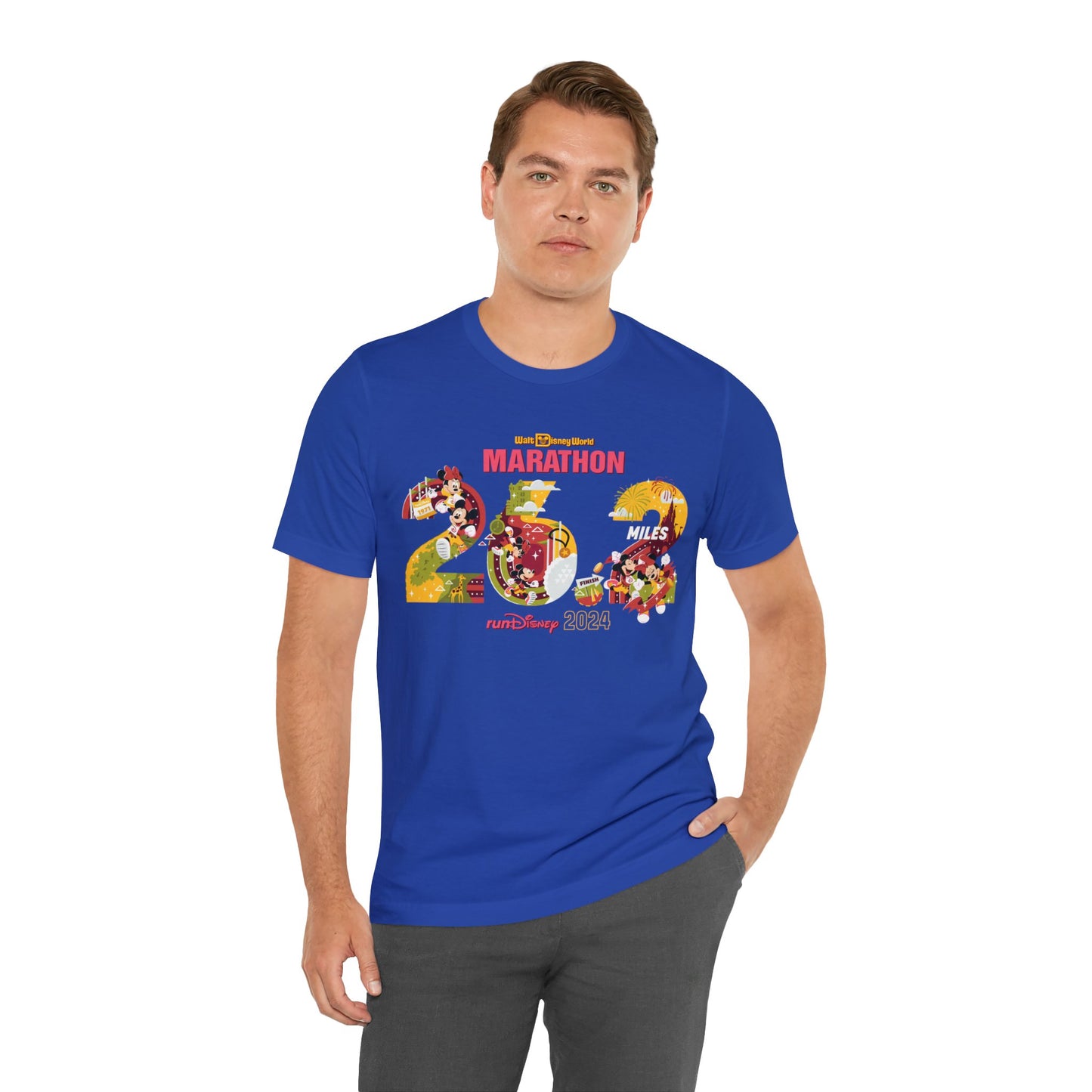 Marathon 26.2 Unisex Graphic Tee - Multiple Colors
