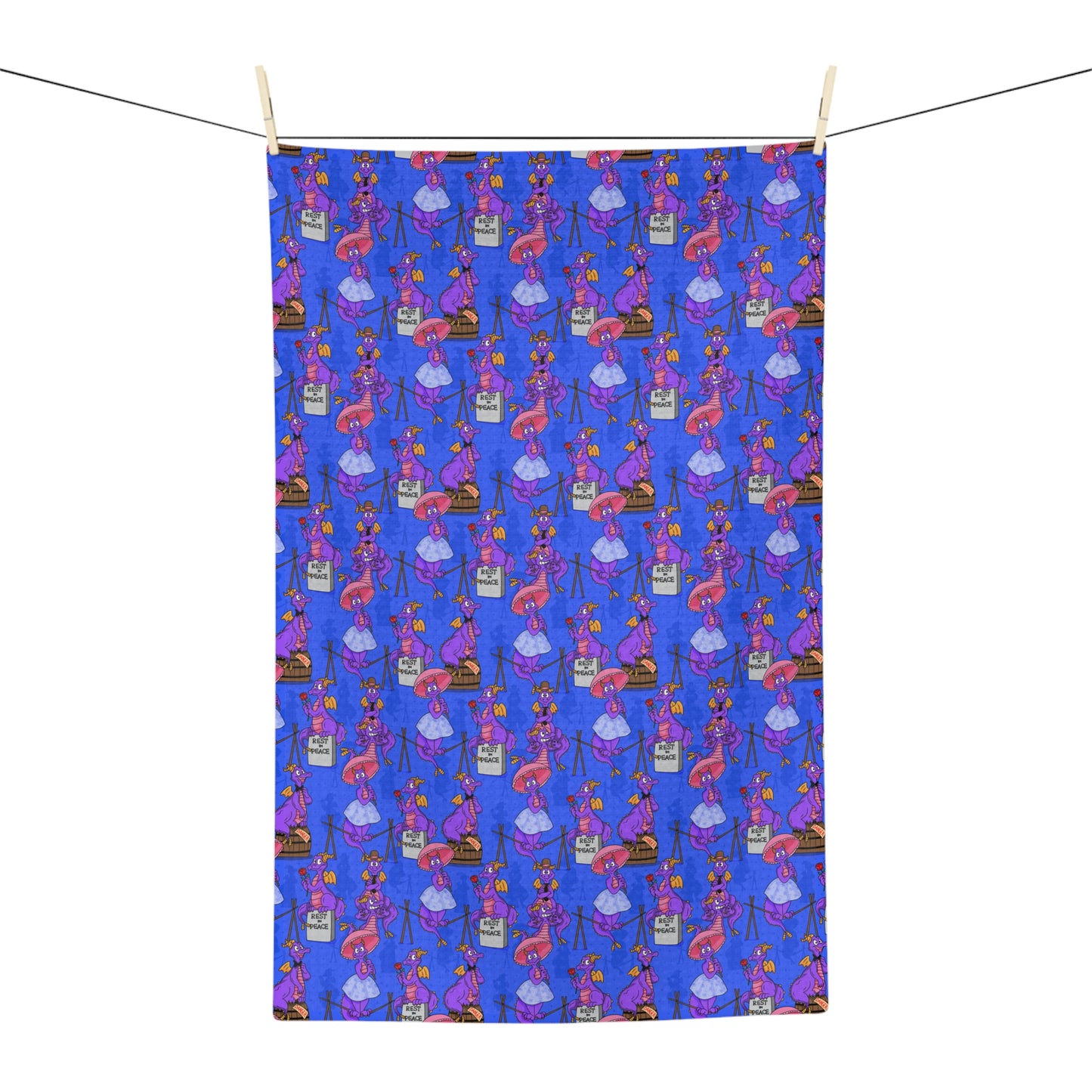 Haunted Mansion Figment Microfiber Athletic Towel