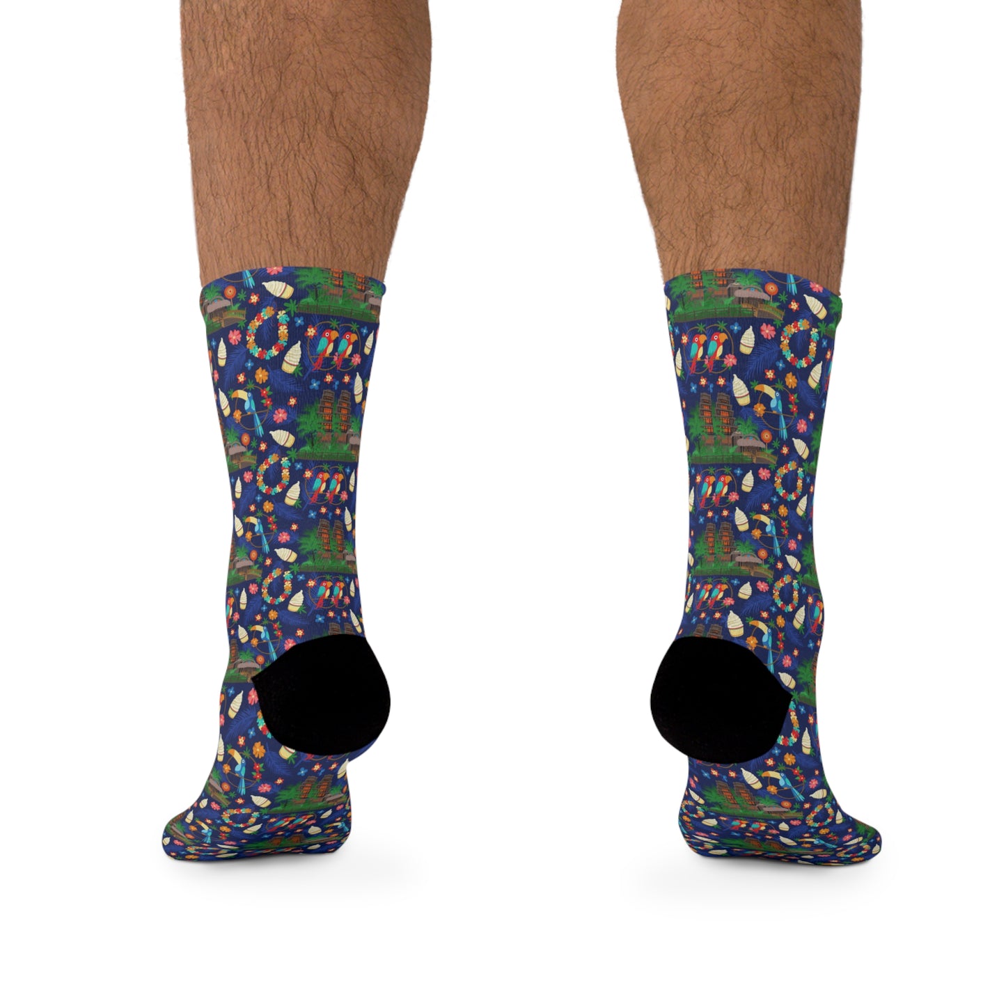 Tiki Desserts Socks