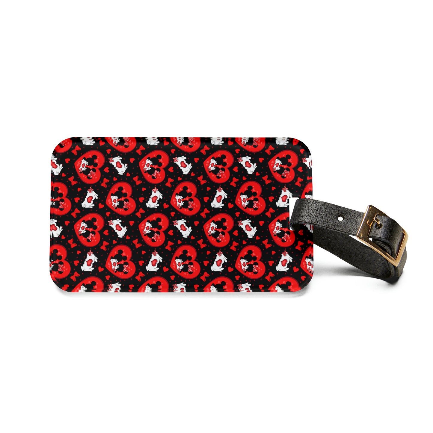 Valentine's Day Lovers Luggage Tag