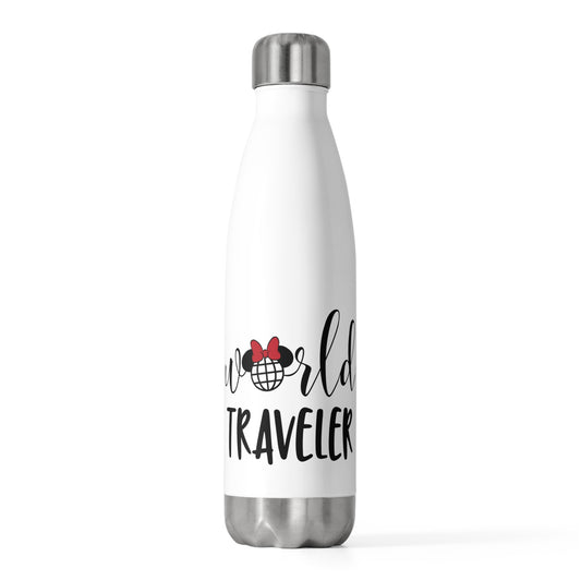 World Traveler Bow 20oz Insulated Bottle