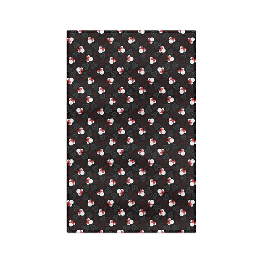 Mickey And Minnie Dots Microfiber Athletic Towel