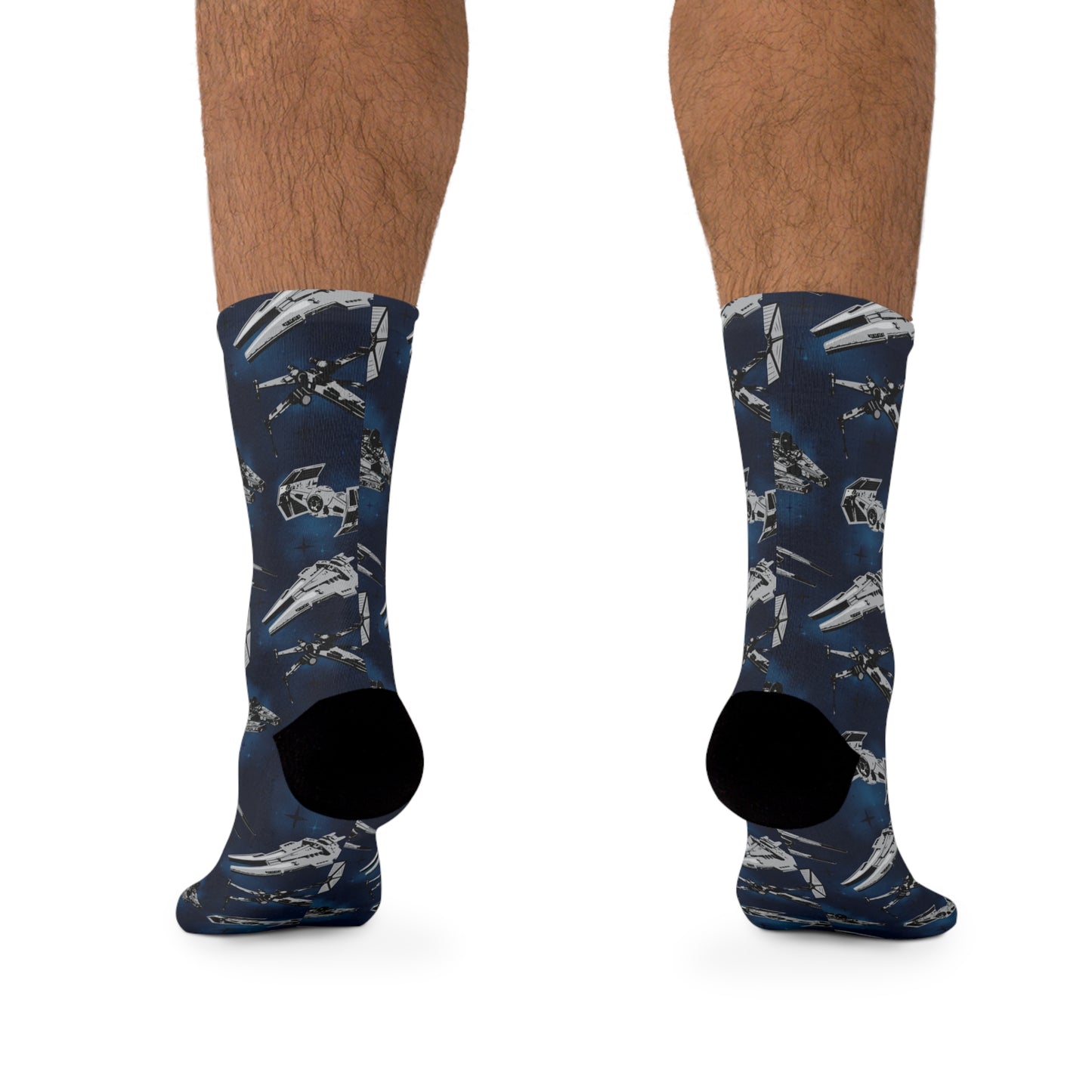 Star Wars Galactic Ships Socks
