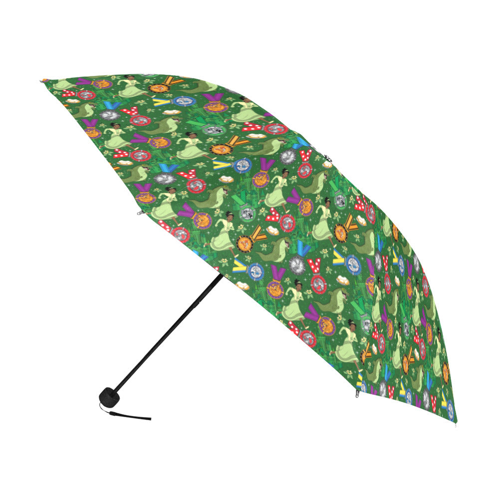 Tiana Wine And Dine Race Anti-UV Foldable Umbrella