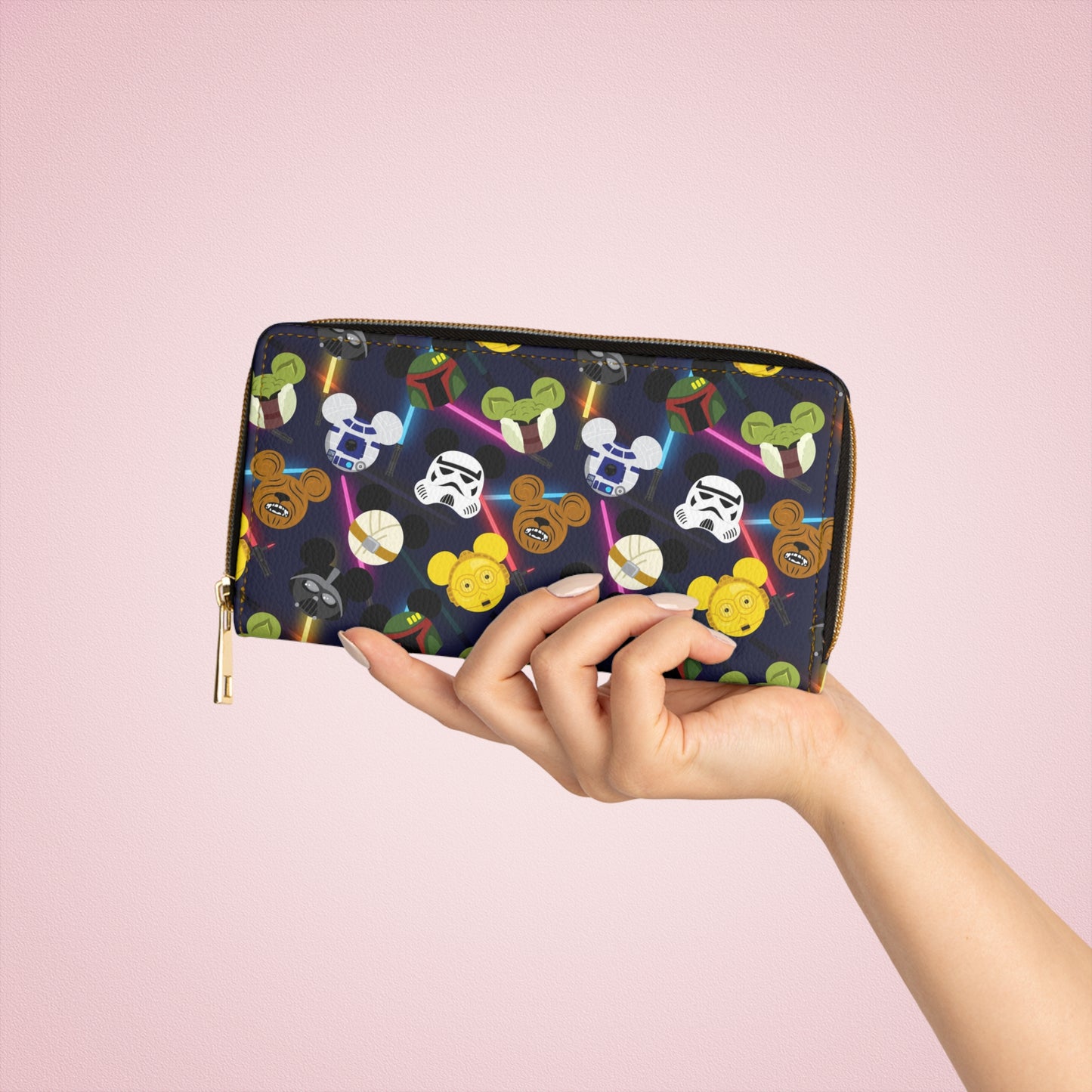 Star Wars Galaxy Friends Zipper Wallet