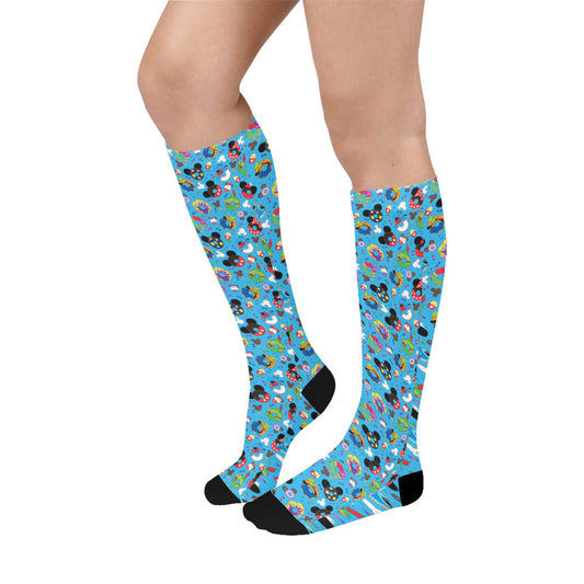 Character Donuts Over-The-Calf Socks