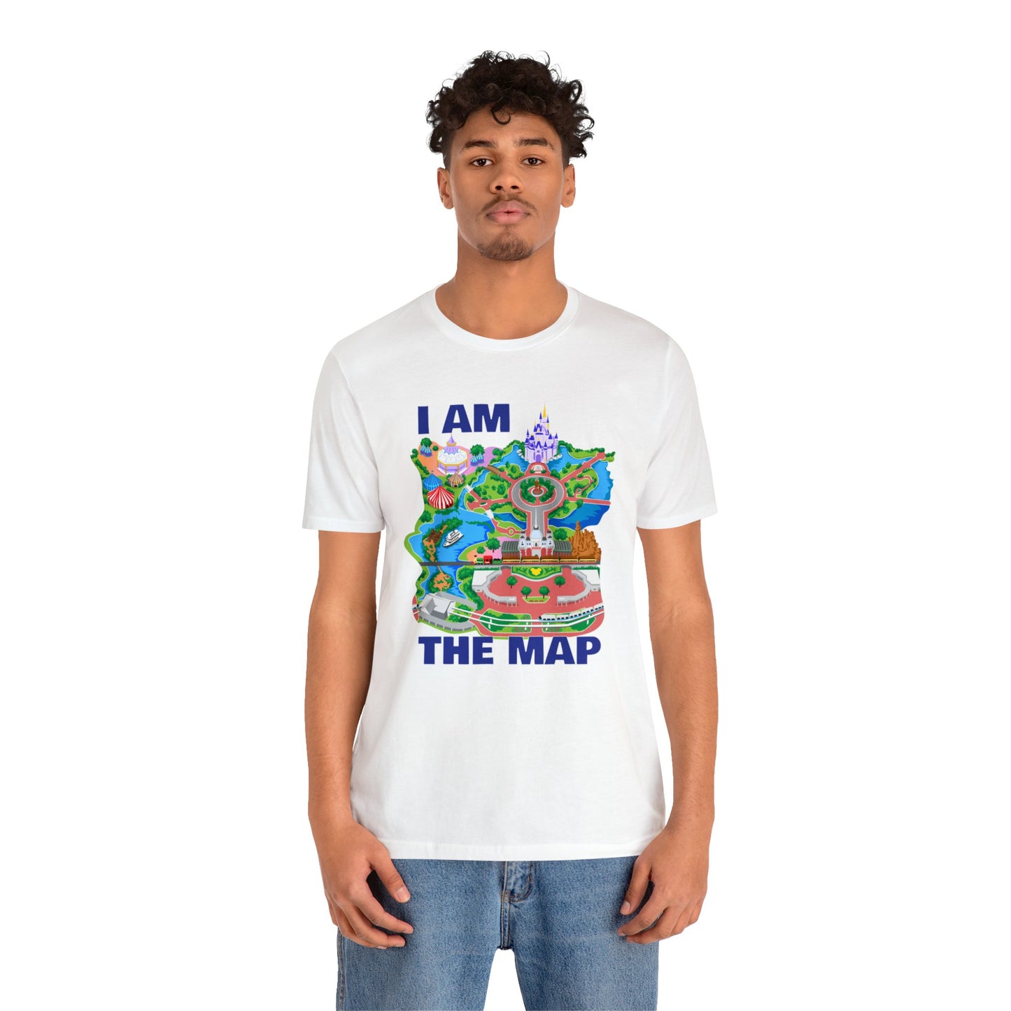 I Am The Map Unisex Graphic Tee