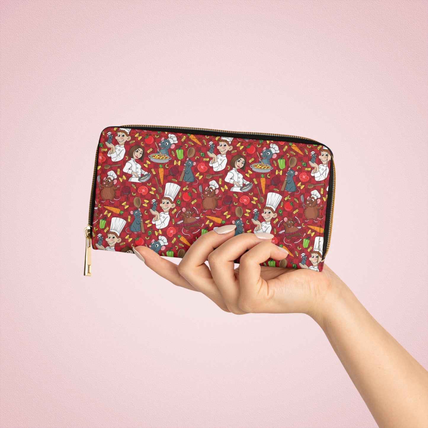 Ratatouille Zipper Wallet