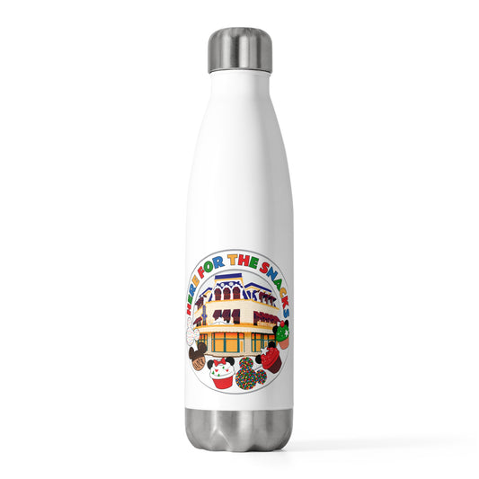 Here For The Snacks 20oz Insulated Bottle