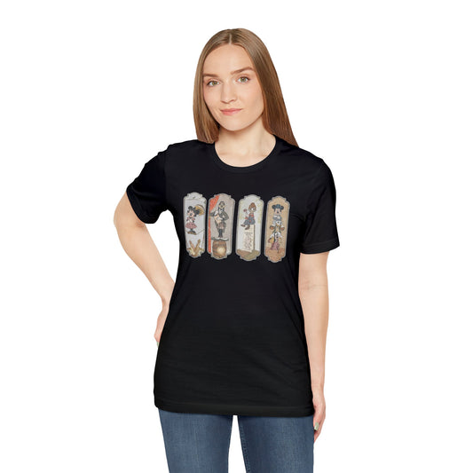 Haunted Mansion Mickey Unisex Graphic Tee - Multiple Colors