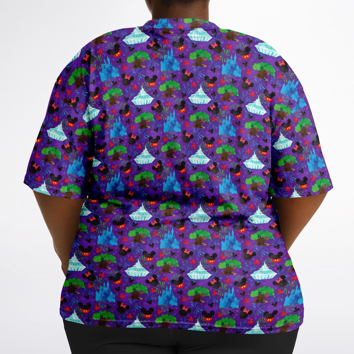 Park Hopper Fireworks Unisex Plus-size T-Shirt