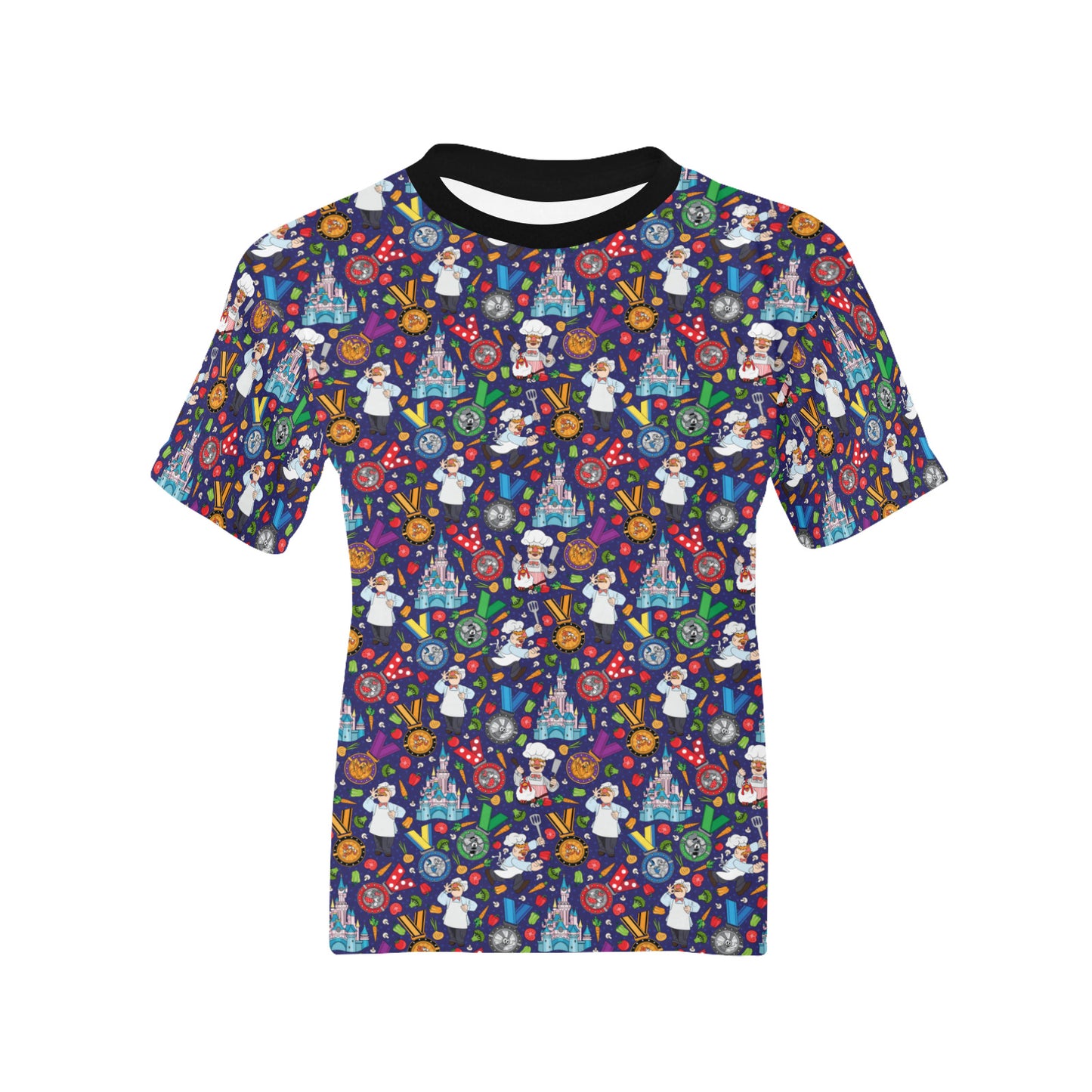 Muppets Chef Wine And Dine Race Kids' T-shirt