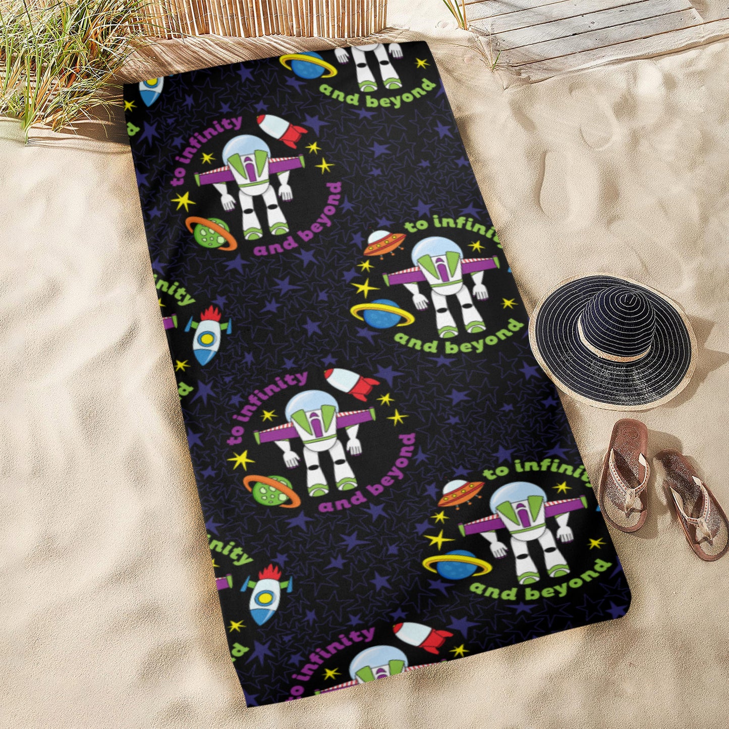 To Infinity Beach Towel