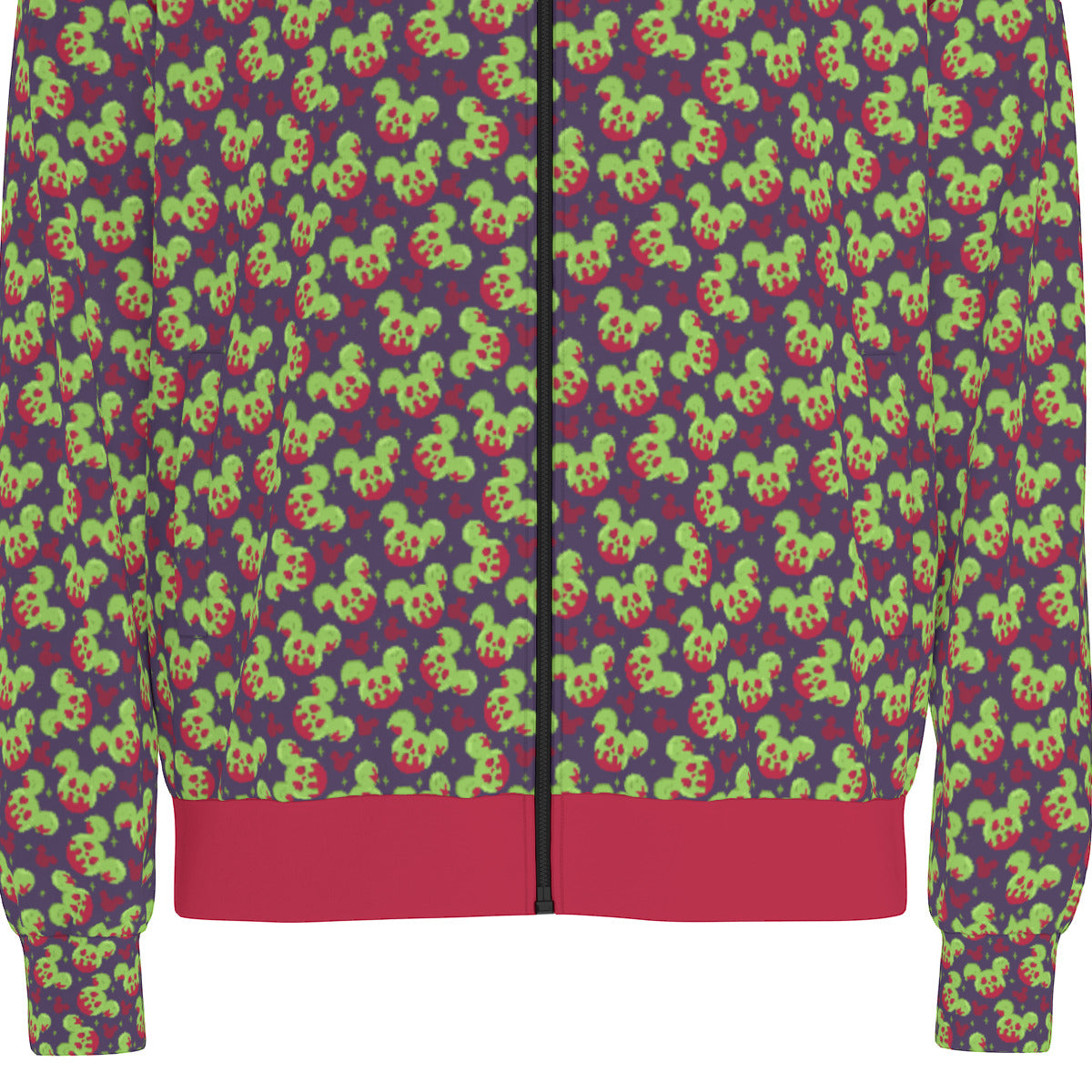 Magical Evil Apple Unisex Stand Collar Jacket