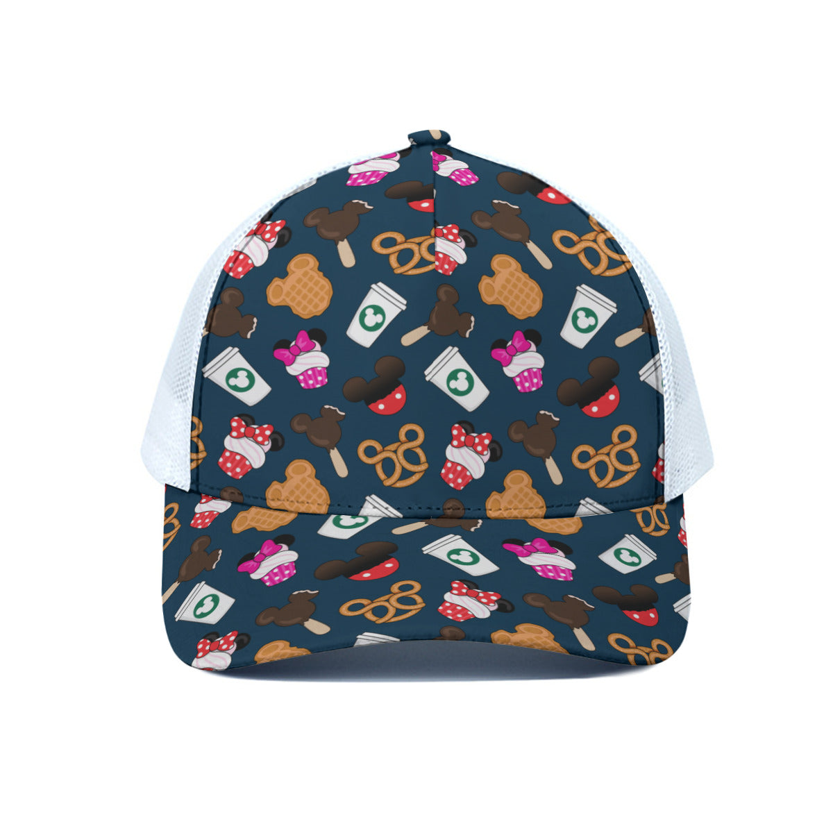 Park Snacks Unisex Trucker Hat With White Half Mesh