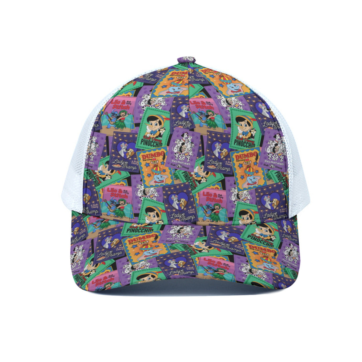 Classic Posters Unisex Trucker Hat With White Half Mesh