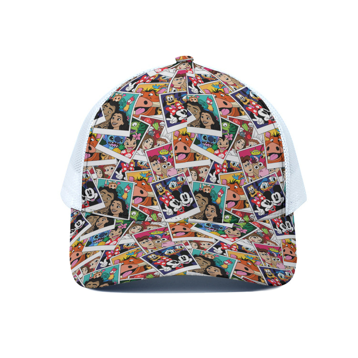 Selfies Unisex Trucker Hat With White Half Mesh