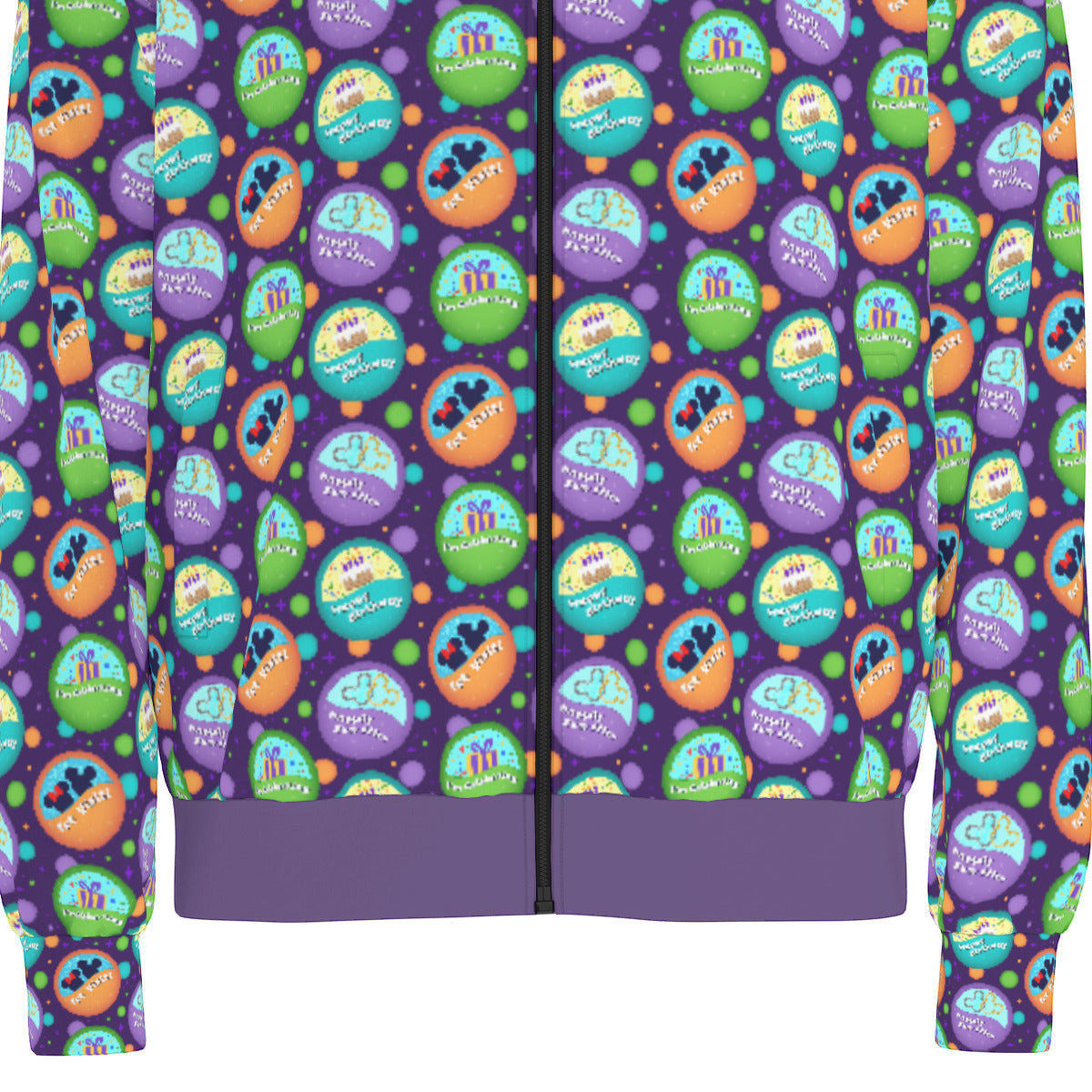 Button Collector Unisex Stand Collar Jacket