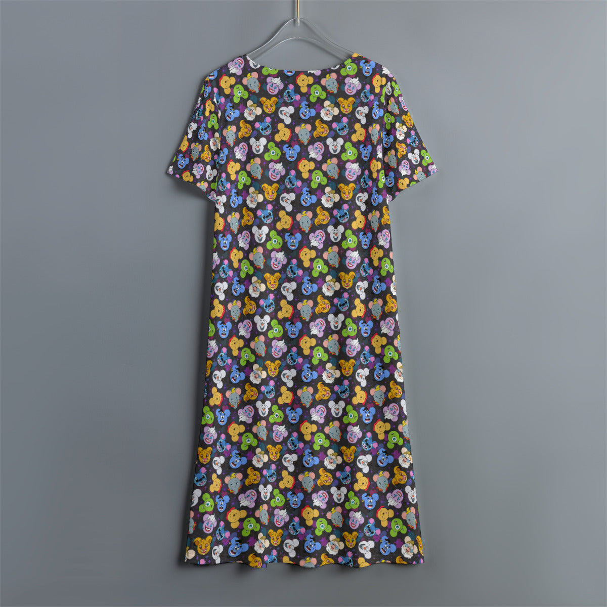 The Magical Gang Women's Swing Dress With Short Sleeve