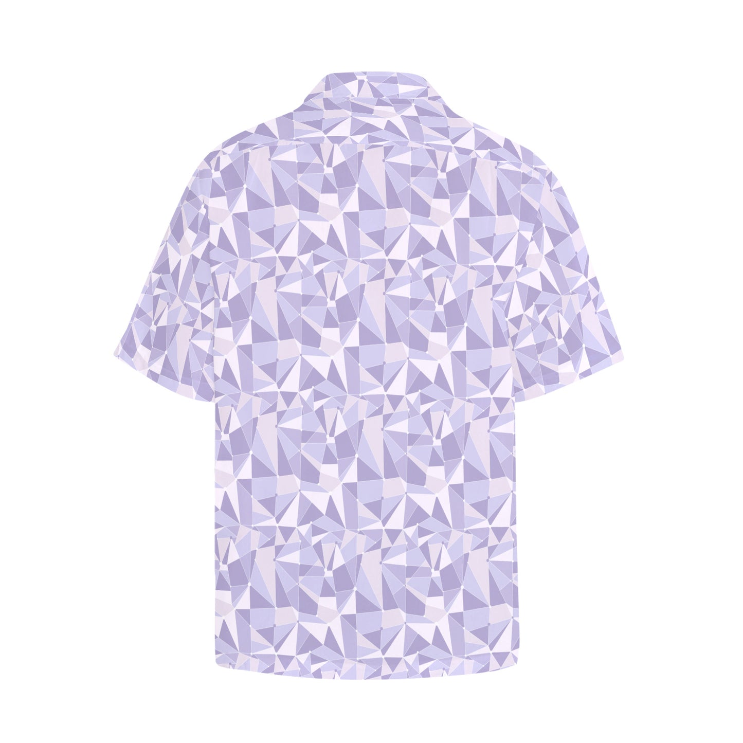 Purple Wall Hawaiian Shirt With Chest Pocket