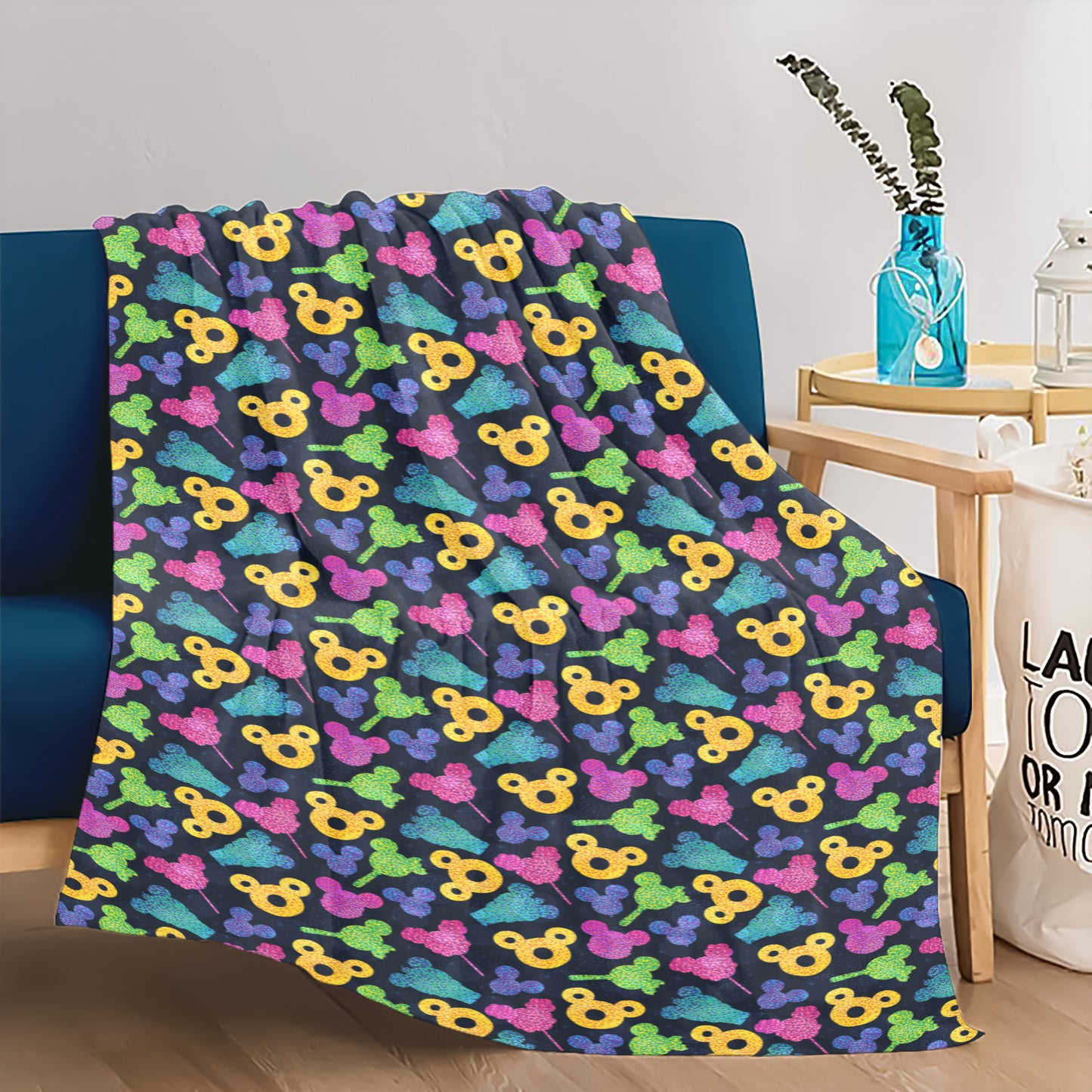 Glittery Park Snacks Ultra-Soft Micro Fleece Blanket 32"x48"