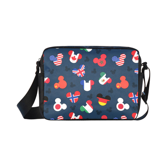 Mickey Flags Classic Cross-body Nylon Bag