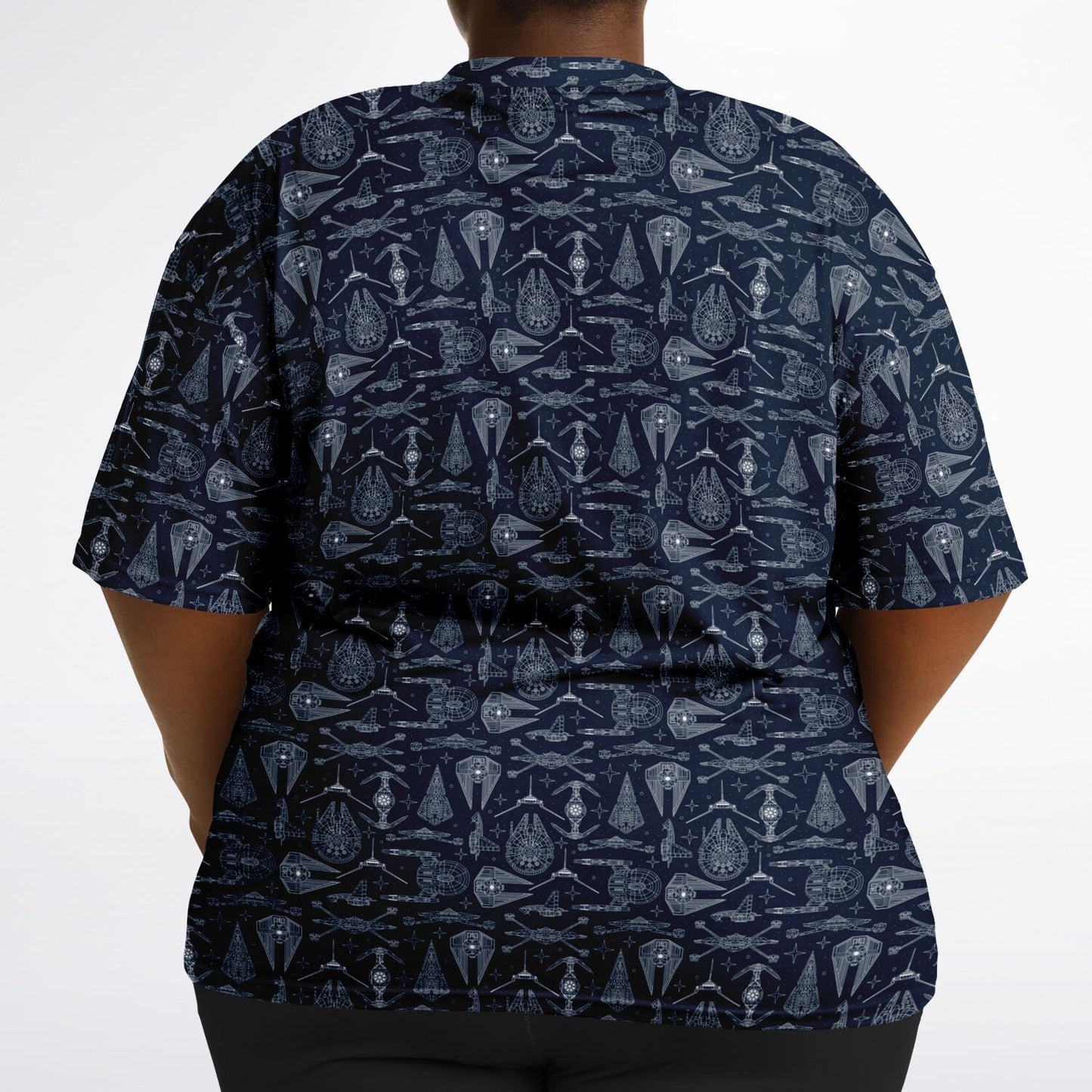 Star Wars Ship Blueprints Unisex Plus-size T-Shirt