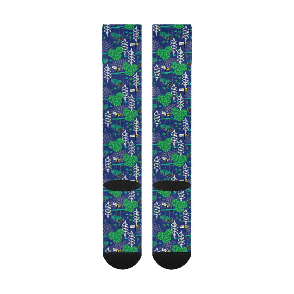 Living With The Land Over-The-Calf Socks