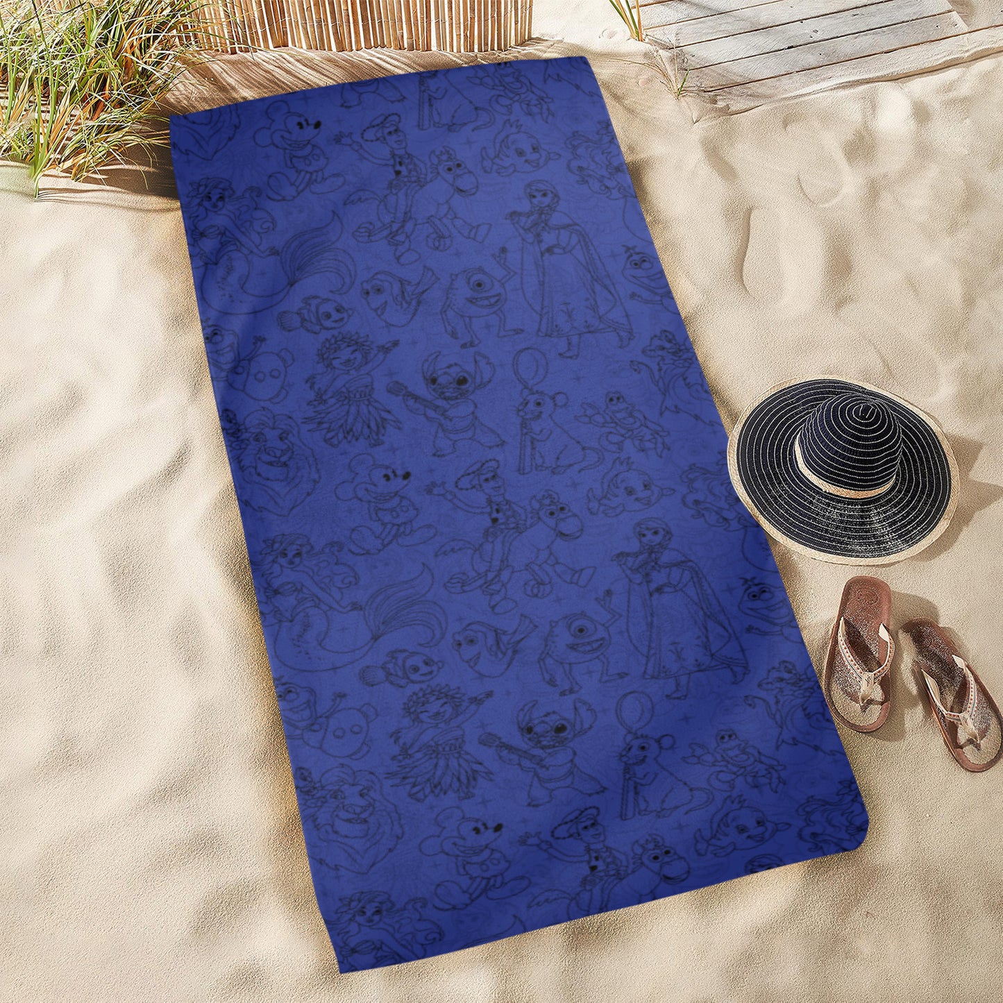 Sketches Beach Towel