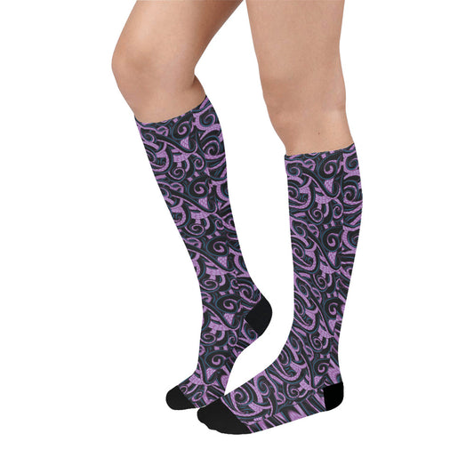 Ursula Tentacles Over-The-Calf Socks