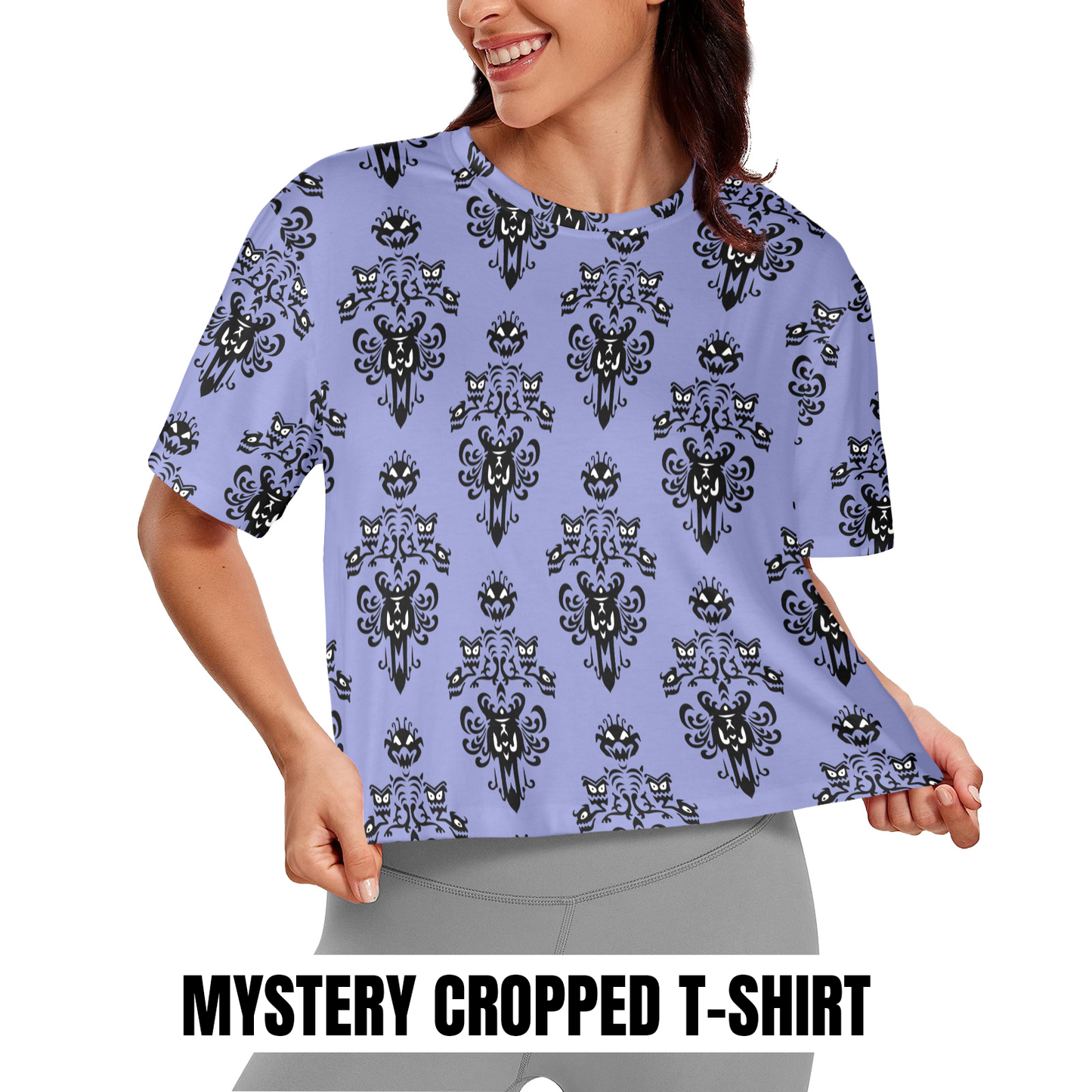 Mystery Women's Cropped T-shirt
