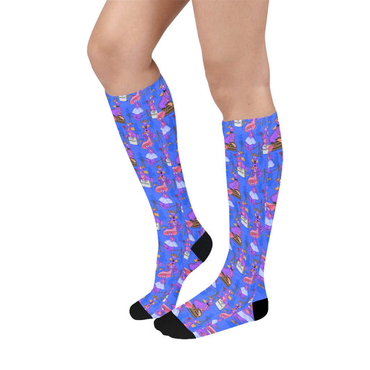 Haunted Mansion Figment Over-The-Calf Socks