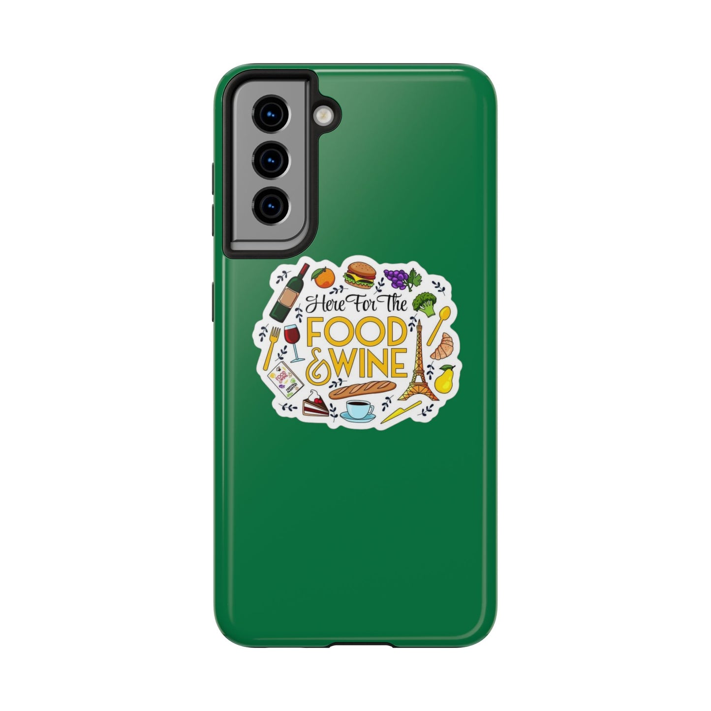 Food & Wine Tough Cell Phone Cases