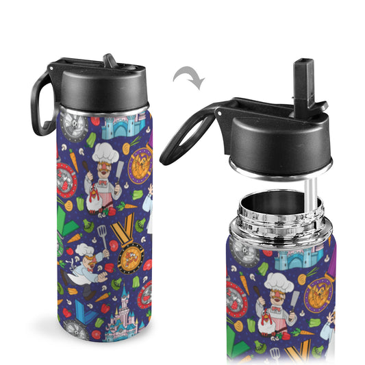 Muppets Chef Wine And Dine Race Insulated Water Bottle