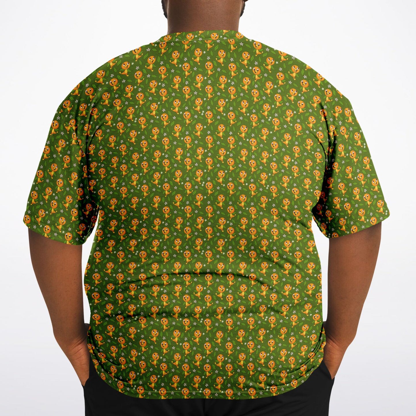 Orange Bird Unisex Plus-size T-Shirt