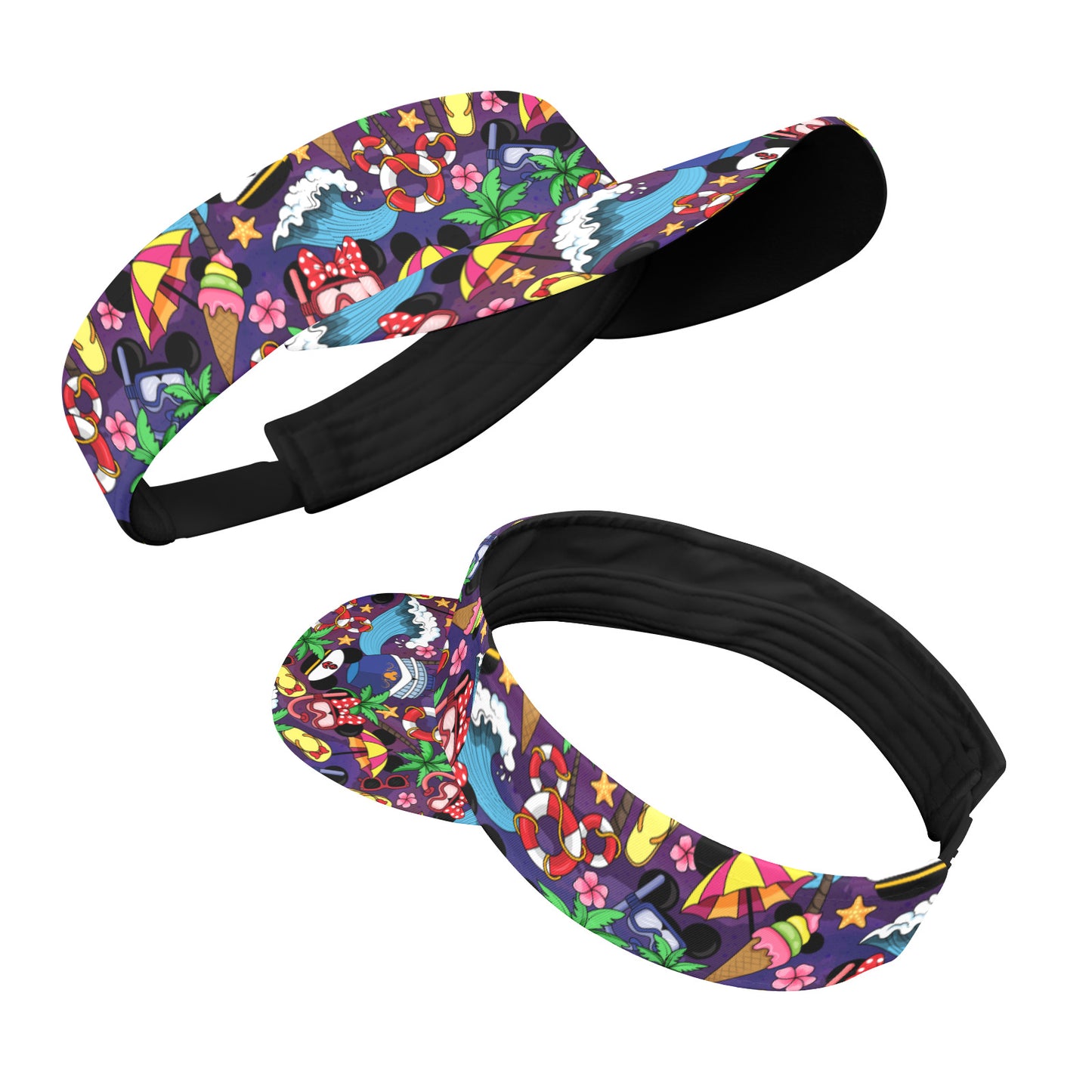Mickey And Minnie Cruise Athletic Visor