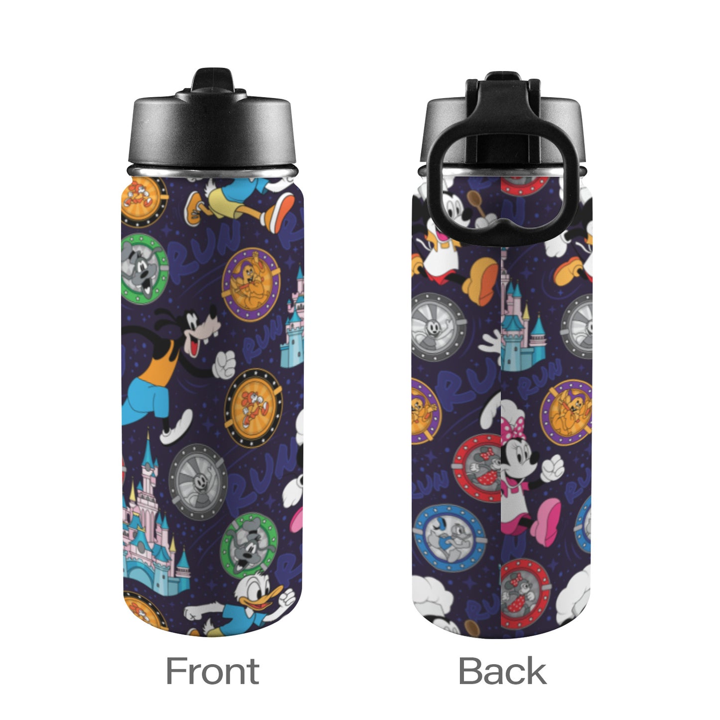 Mickey Wine And Dine Race Insulated Water Bottle