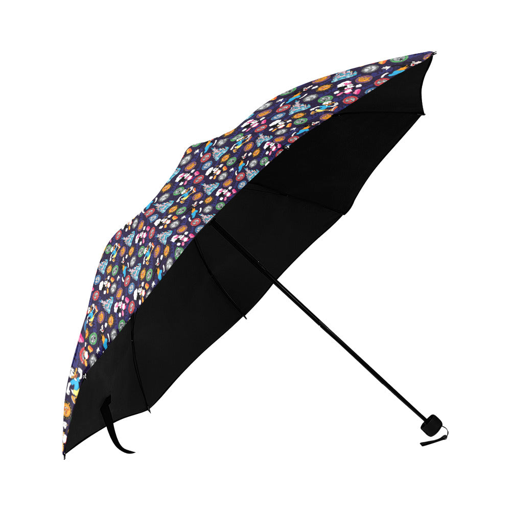 Mickey Wine And Dine Race Anti-UV Foldable Umbrella