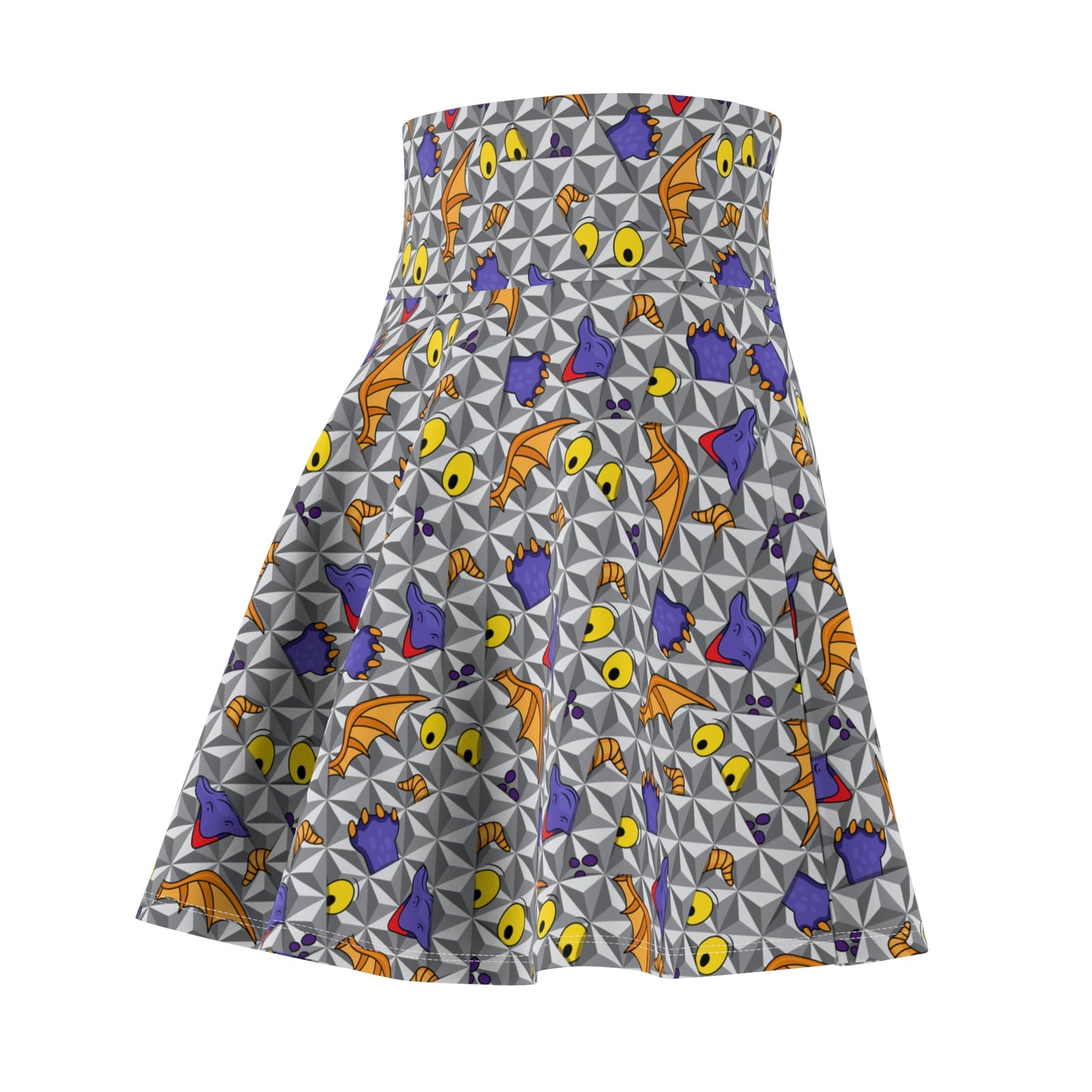 Disney Epcot Figment Dream Come True Women's Skater Skirt