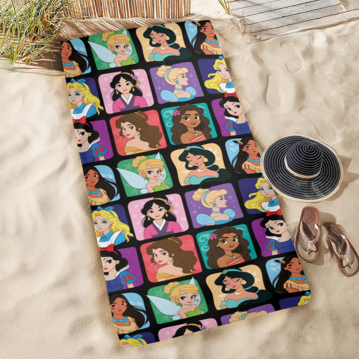 Princesses Beach Towel