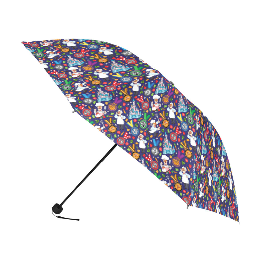 Muppets Chef Wine And Dine Race Anti-UV Foldable Umbrella