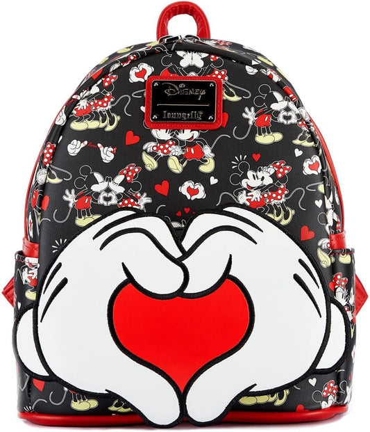 MickeyMinnie Heart Hands Mini Backpack