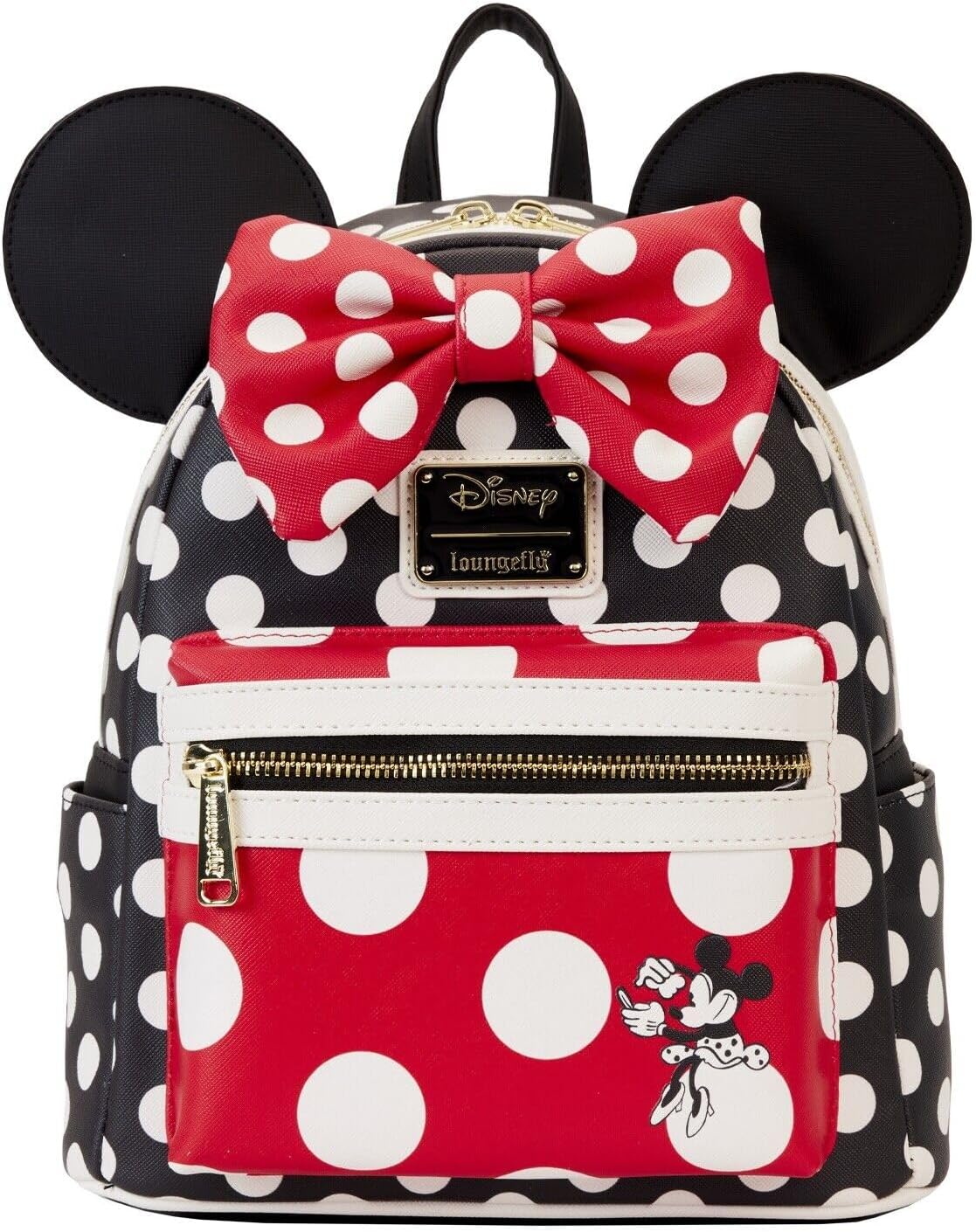 Loungefly Minnie Mouse Rocks the Dots Classic Mini Backpack