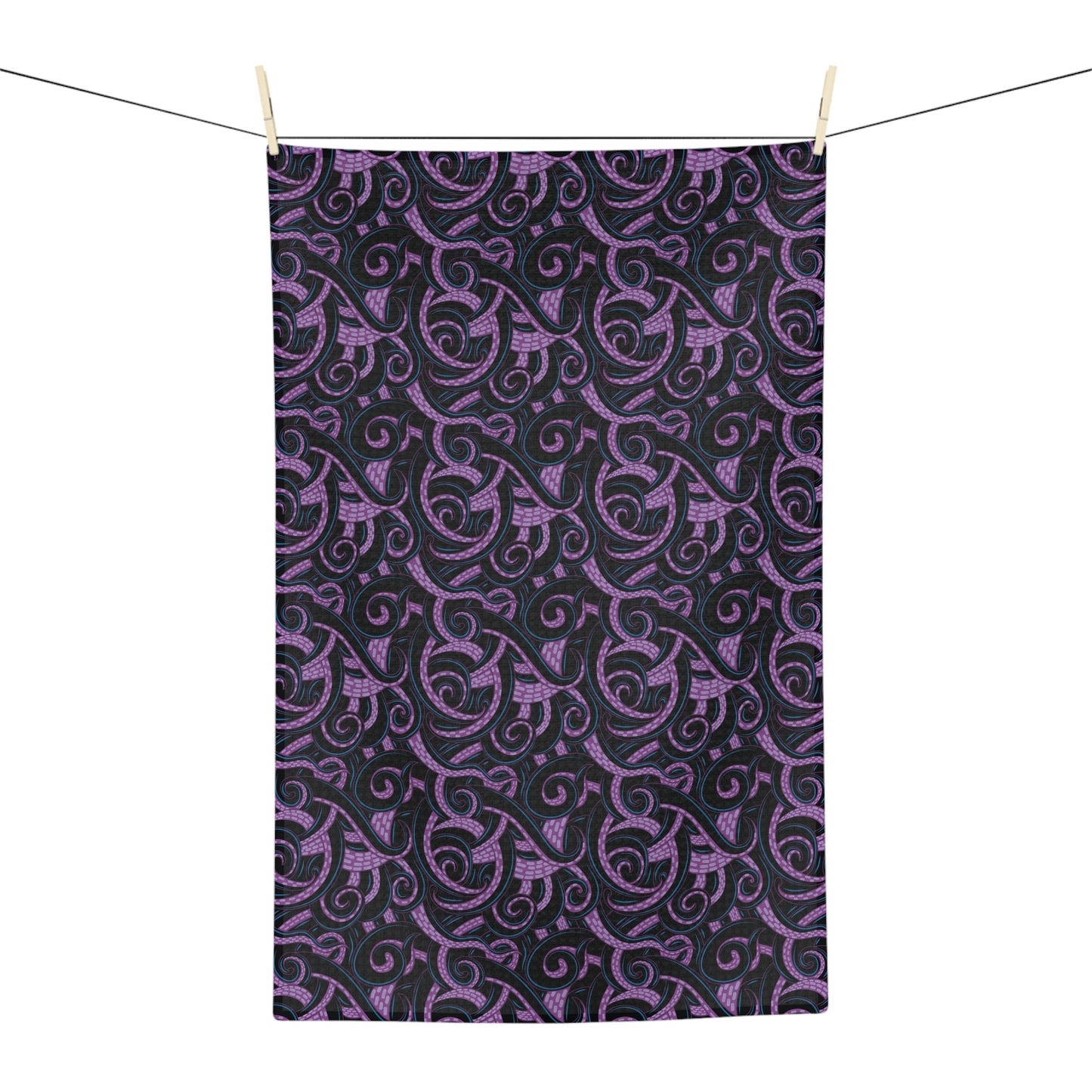 Ursula Tentacles Microfiber Athletic Towel
