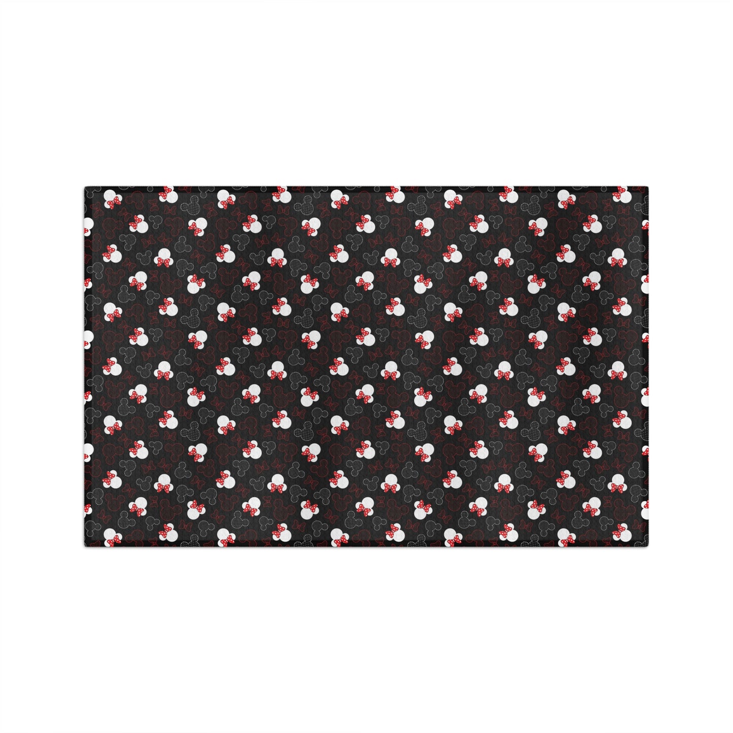 Mickey And Minnie Dots Microfiber Athletic Towel