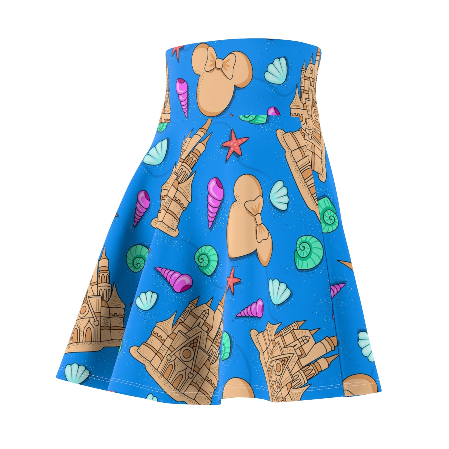 Sand Castles Women's Skater Skirt