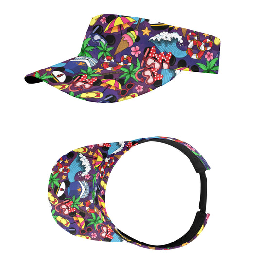 Mickey And Minnie Cruise Athletic Visor