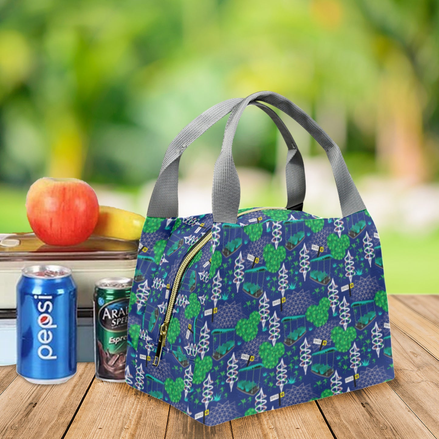 Living With The Land Portable Lunch Bag
