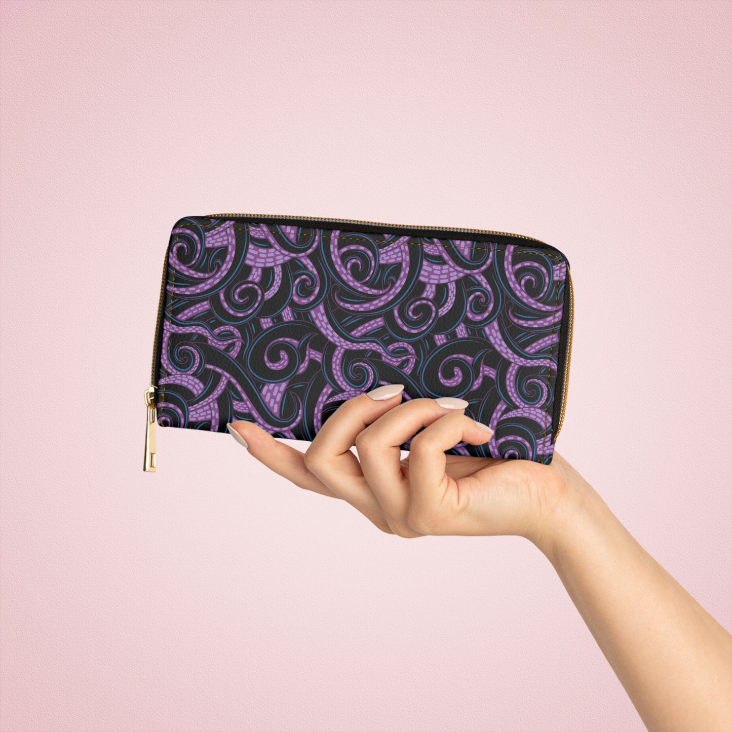 Ursula Tentacles Zipper Wallet